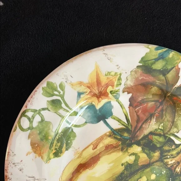 PIER 1 PUMPKIN PATCH PLATE - Picture 3 of 9